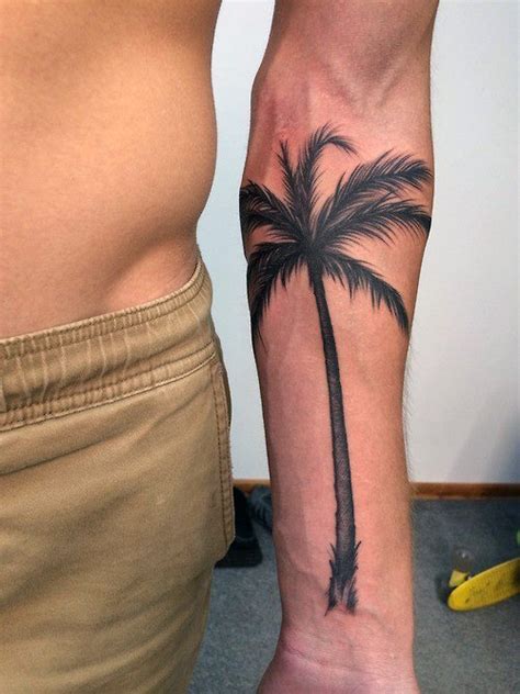 tatuajes de palmeras|99 Tatuajes de palmeras y el gran significado que。